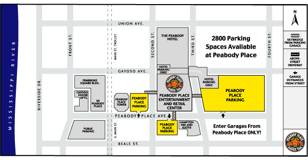 Free Parking Information - Peabody Place